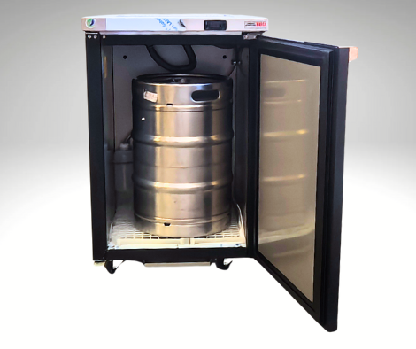 Capacidad interna 1 × 60 L Dispensador S con 1 barril de 60 litros