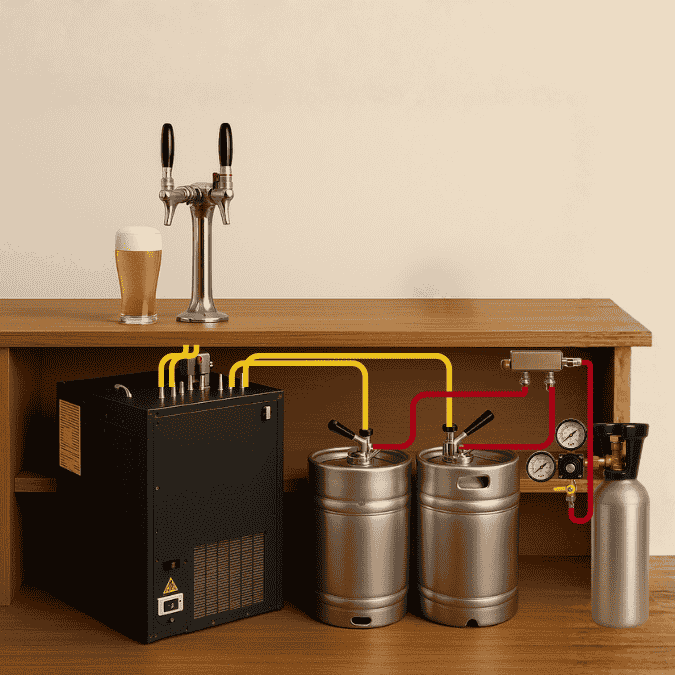 Chiller grande 2 líneas