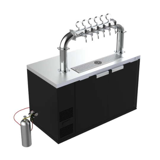 Dispensador M-6, torre puente (6 servicios)