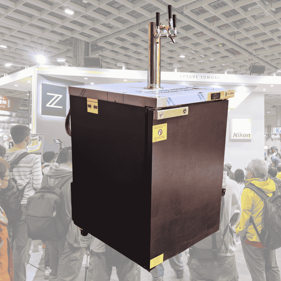 Dispensador de cerveza modelo S de 3 servicios para expo