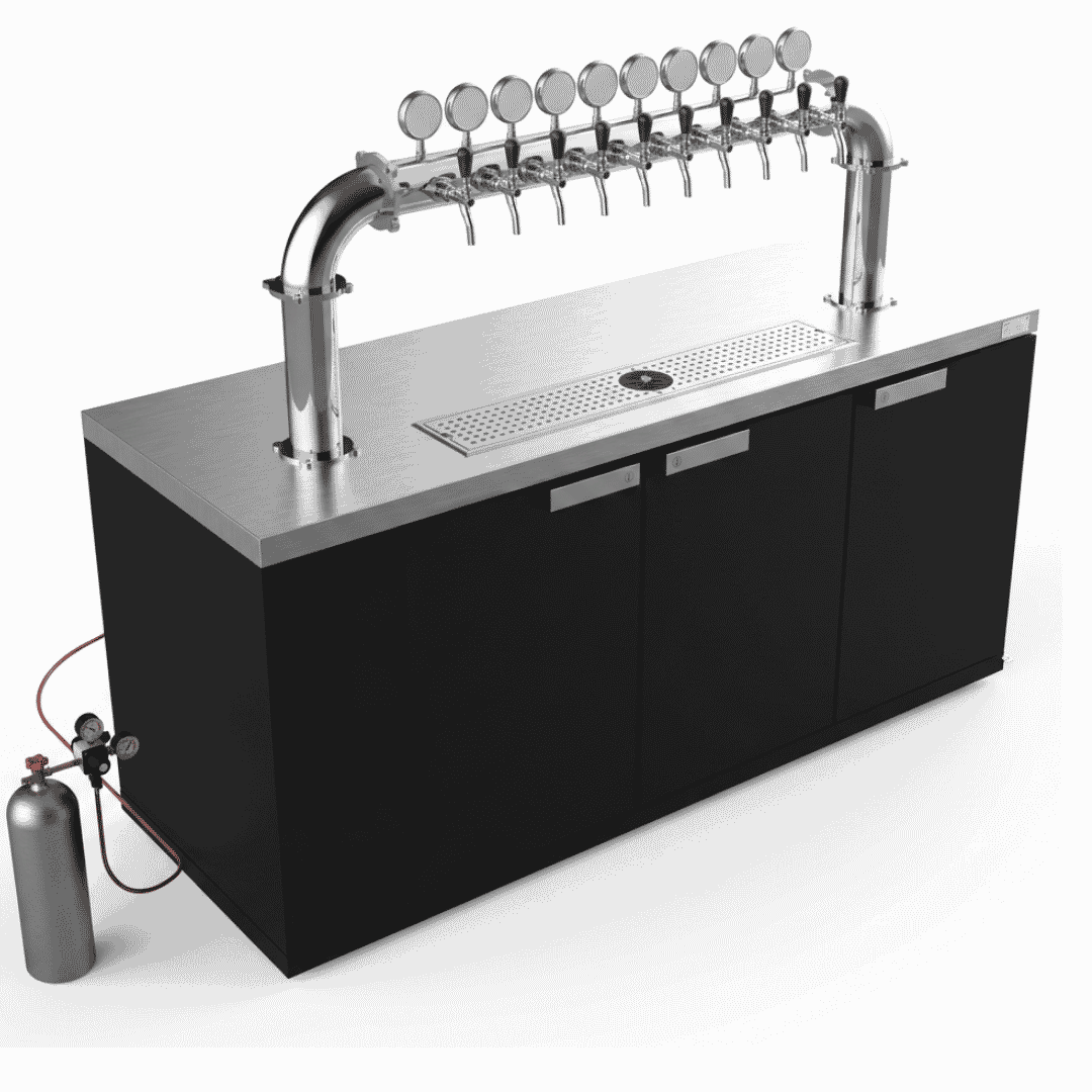 Dispensador X-10, torre puente (10 servicios)