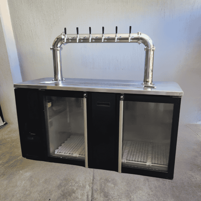 Dispensador L portería de 6 servicios para eventos grandes