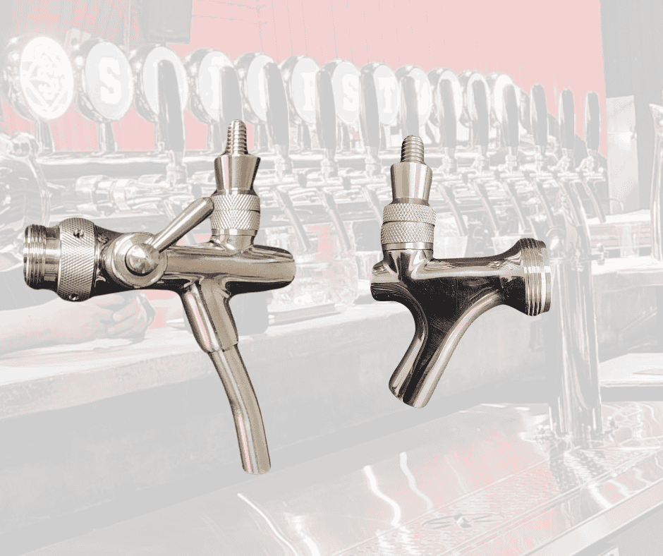 Grifo para cerveza en acero inoxidable
